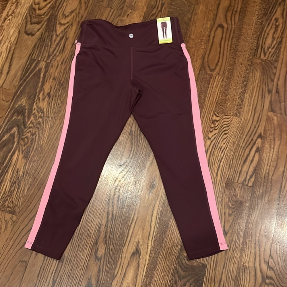 Tangerine M NWT  Pink and Purple Leggings - Picture 2 of 3